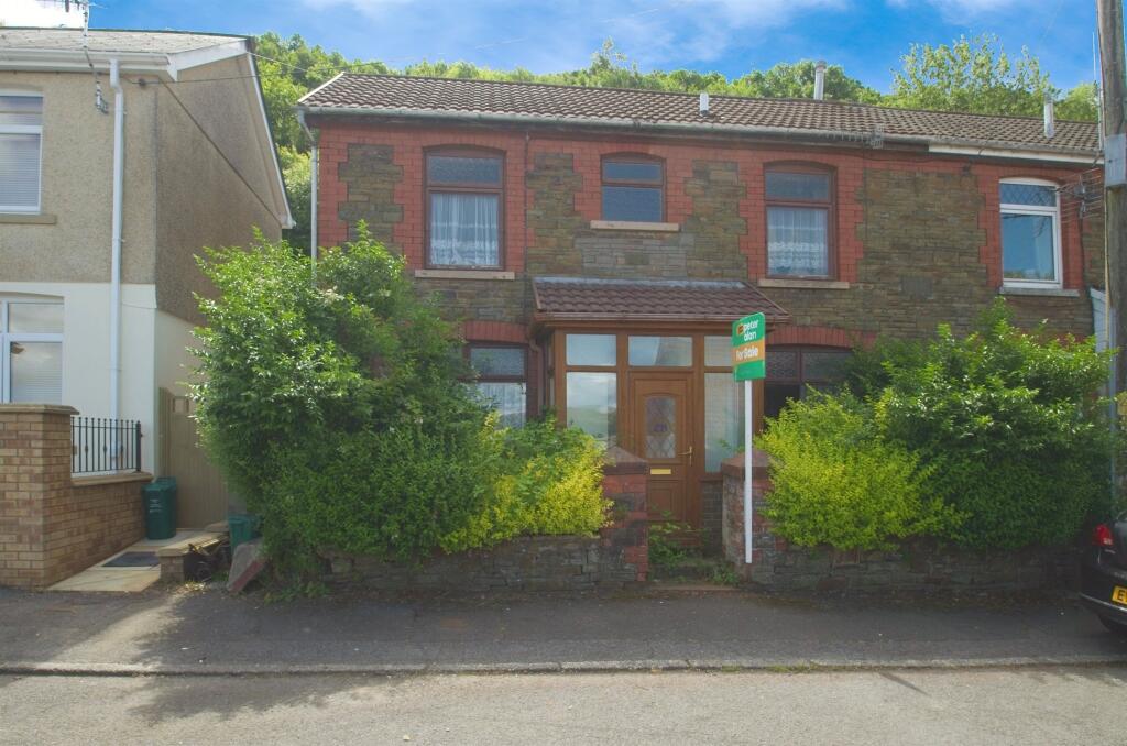 3-bed semi-detached on Dan-Y-Coedcae Road, Pontypridd, £130,000