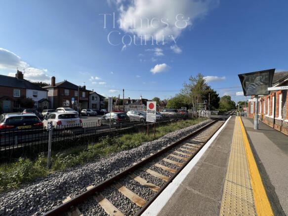 TRAIN STOP BOURNE END BOUND