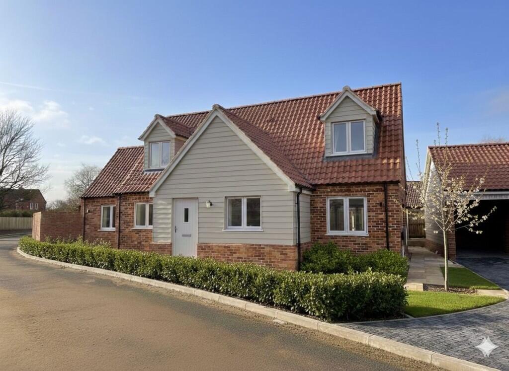 4-bed detached on Russell Court, Pott Row, £399,995