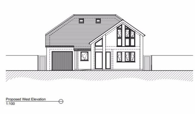 west elevation