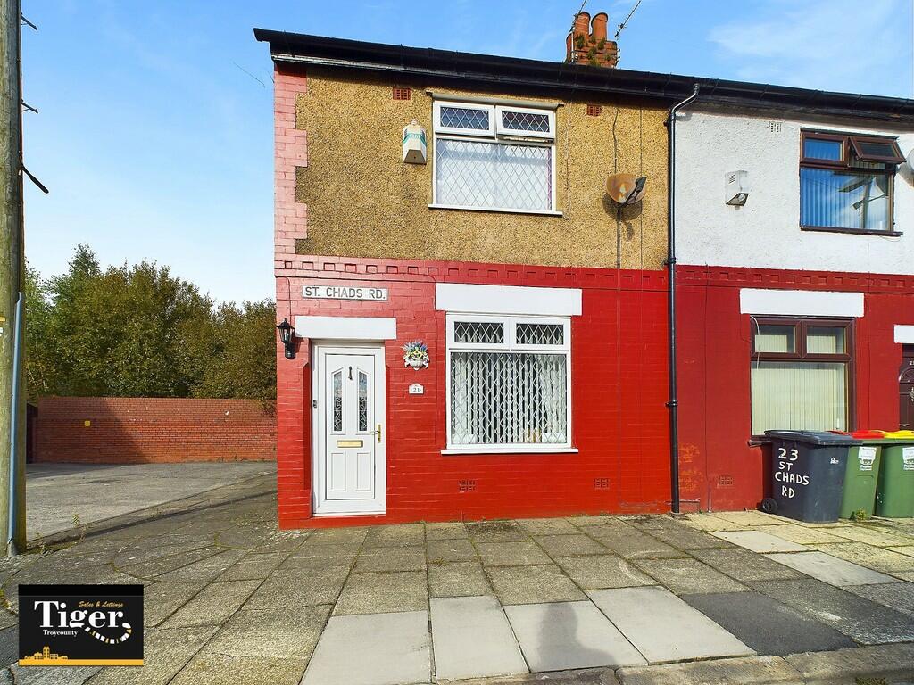 2-bed terraced on St Chads Road, Preston, £110,000