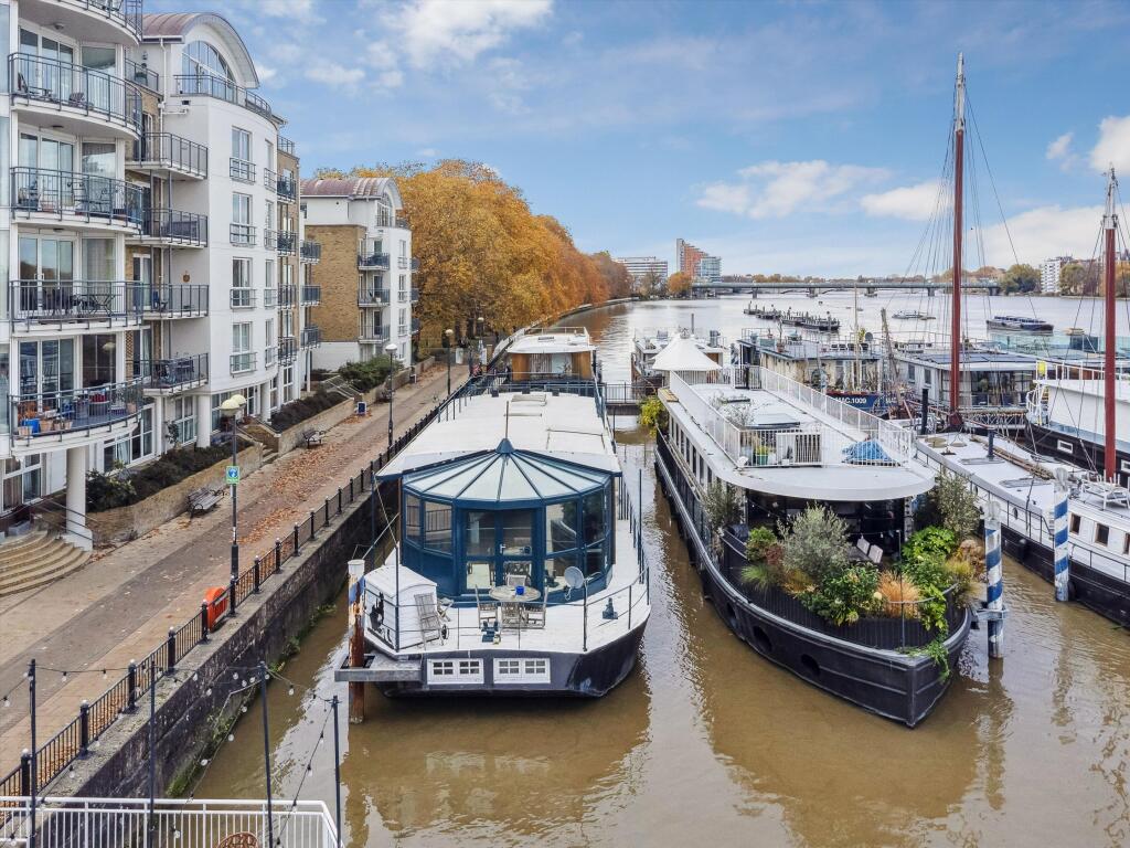 Main image of property: Prospect Moorings, Prospect Quay, Lightermans Walk, Point Pleasant, London, SW18.