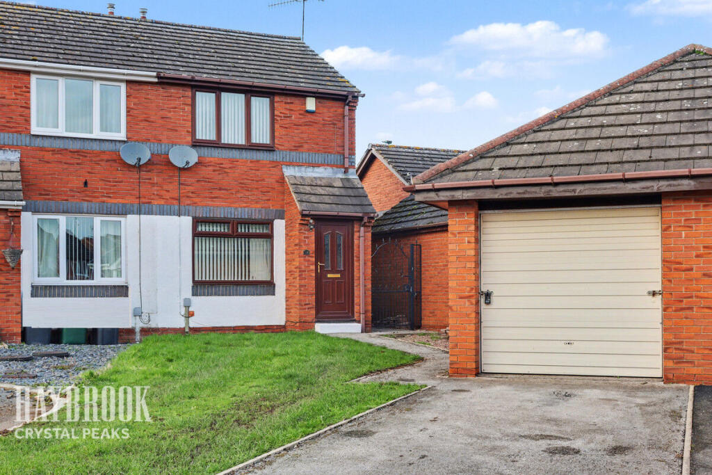 2-bed semi-detached on Broad Bridge Close, Kiveton Park, £180,000
