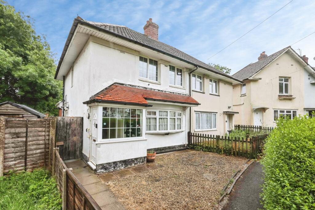 2-bed semi-detached on Somerford Road, Birmingham, West Midlands, B29, £240,000