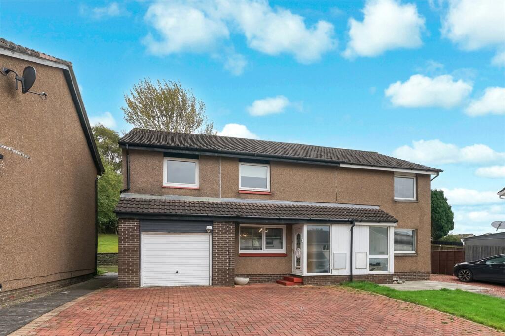 3-bed semi-detached on Barbeth Way, Cumbernauld, Glasgow, North Lanarkshire, G67, £215,000