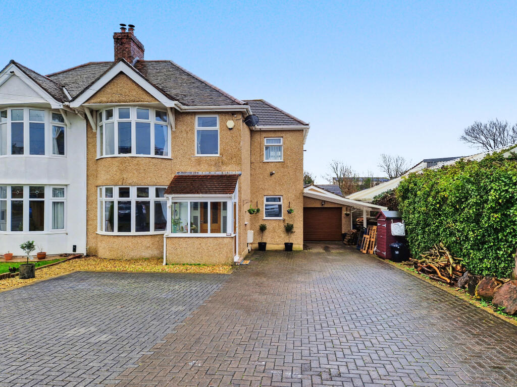 4-bed semi-detached on South Road, Porthcawl, CF36 3DA, £425,000