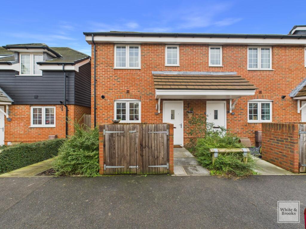 2-bed terraced on Cyril Way, Chichester, PO19, £132,000