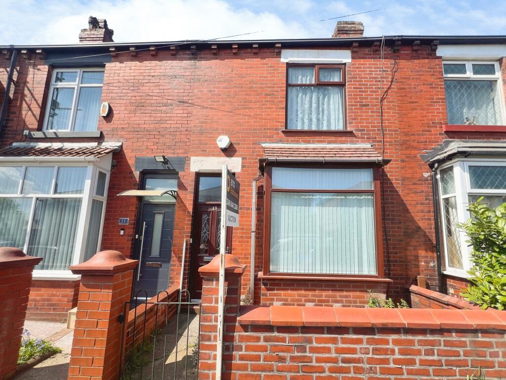 2-bed terraced on 13 Florence Avenue, Bolton, Lancashire BL1 8RQ, £110,000
