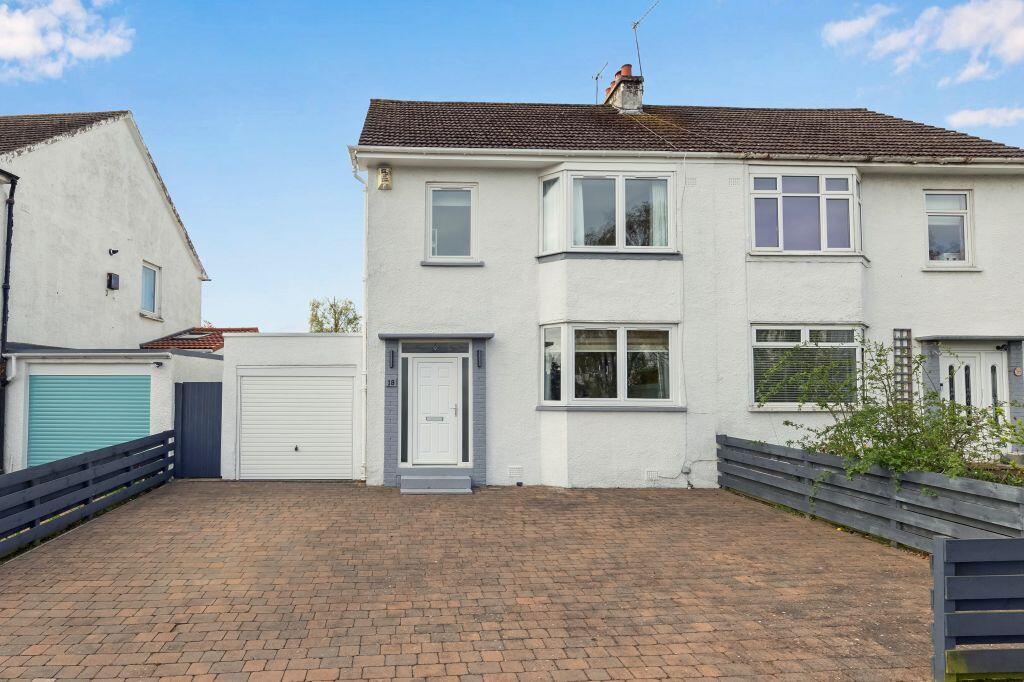 3-bed semi-detached on 18 Silverknowes Gardens, Silverknowes EH4 5NB, £400,000