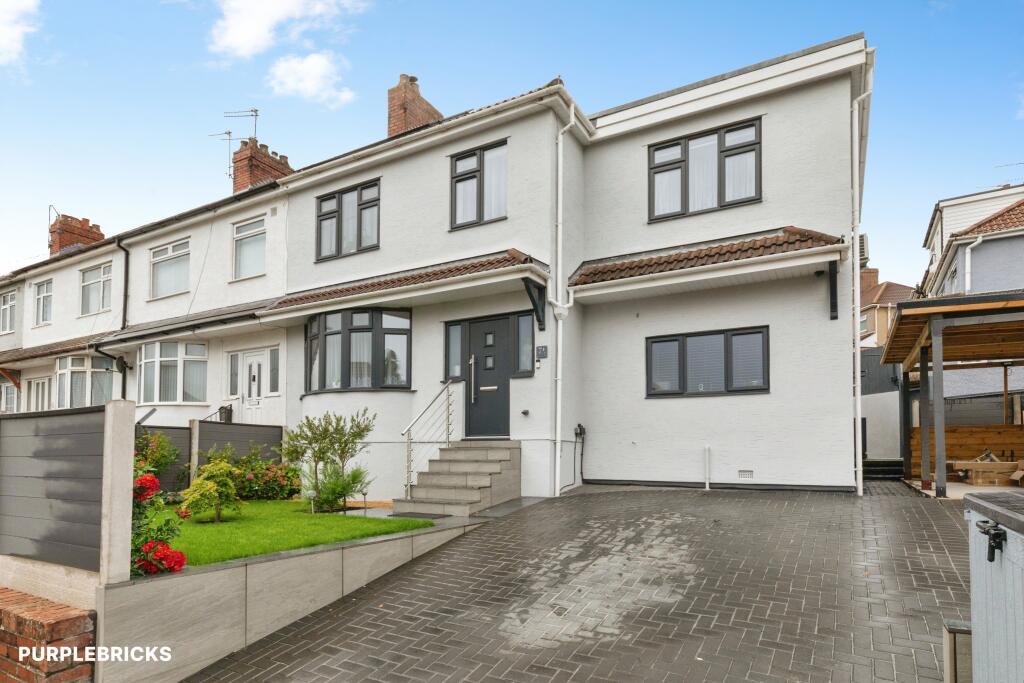 4-bed terraced on Eastlyn Road, Bristol, BS13, £500,000