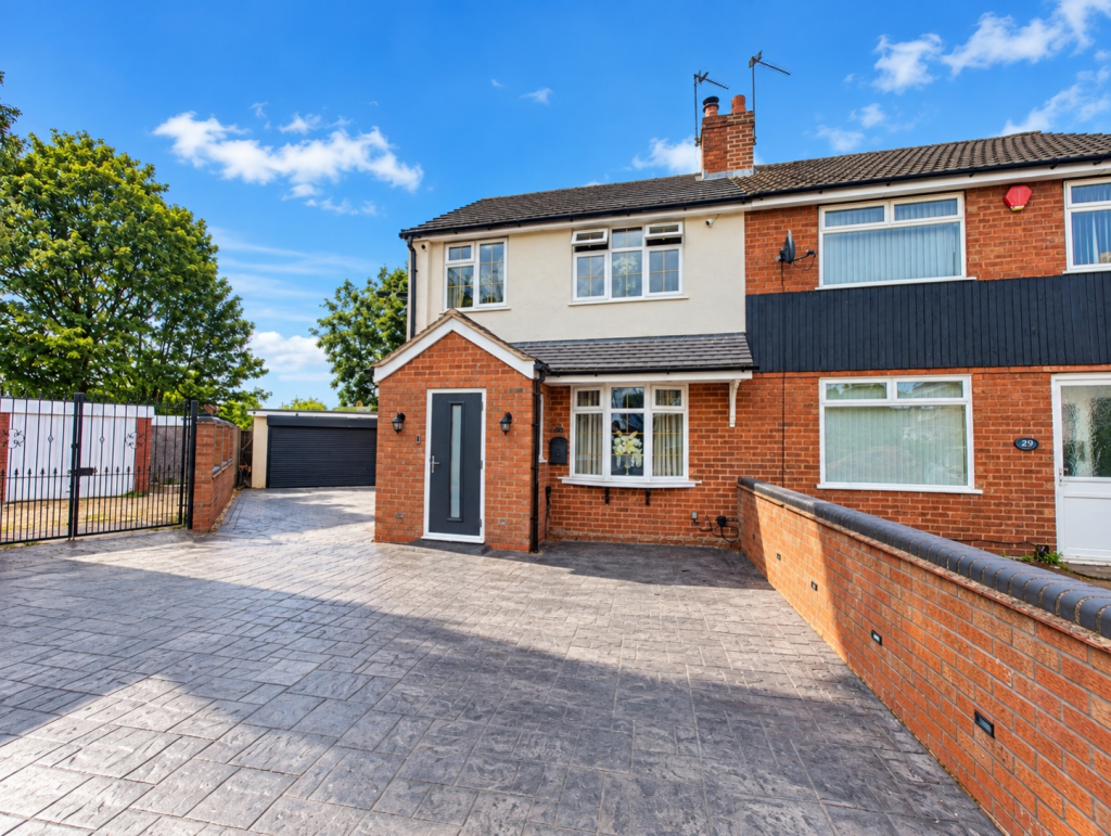 4-bed semi-detached on Salcombe Grove, Bilston, WV14, £350,000