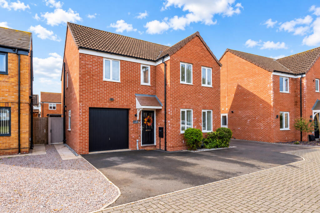 4-bed detached on Swift Gardens, Kirton, Boston, Lincolnshire, £290,000
