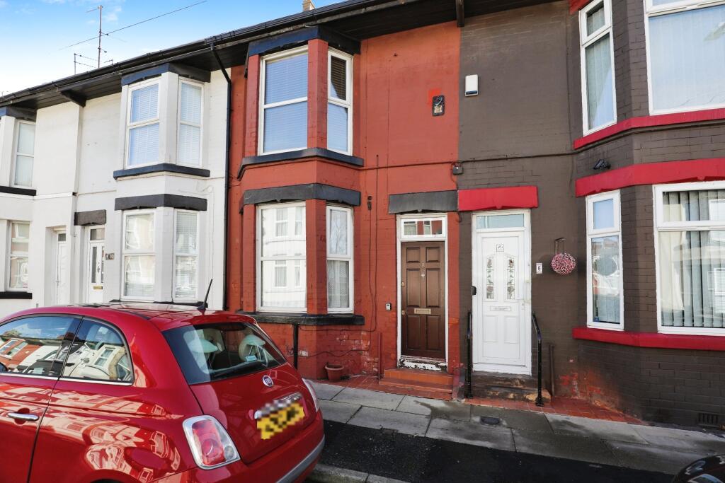 2-bed terraced on Hinton Street, Liverpool, L21, £95,000