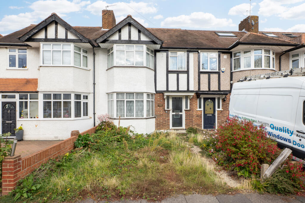 3-bed terraced on Rutland Drive, Morden, SM4, £475,000