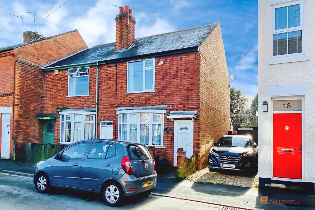2-bed terraced on Albert Street, Syston, LE7, £180,000
