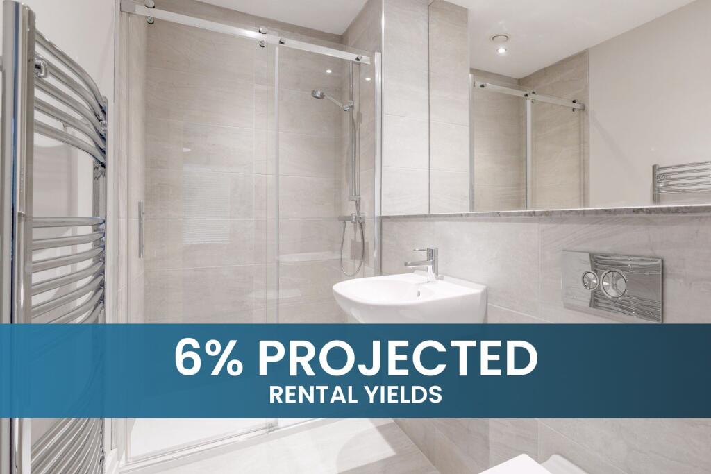 1-bed flat on 6% Projected Rental Yields | Manchester Property Investment, Manchester – Contemporary 1 Bed, Hassle-Free Investment, £175,000