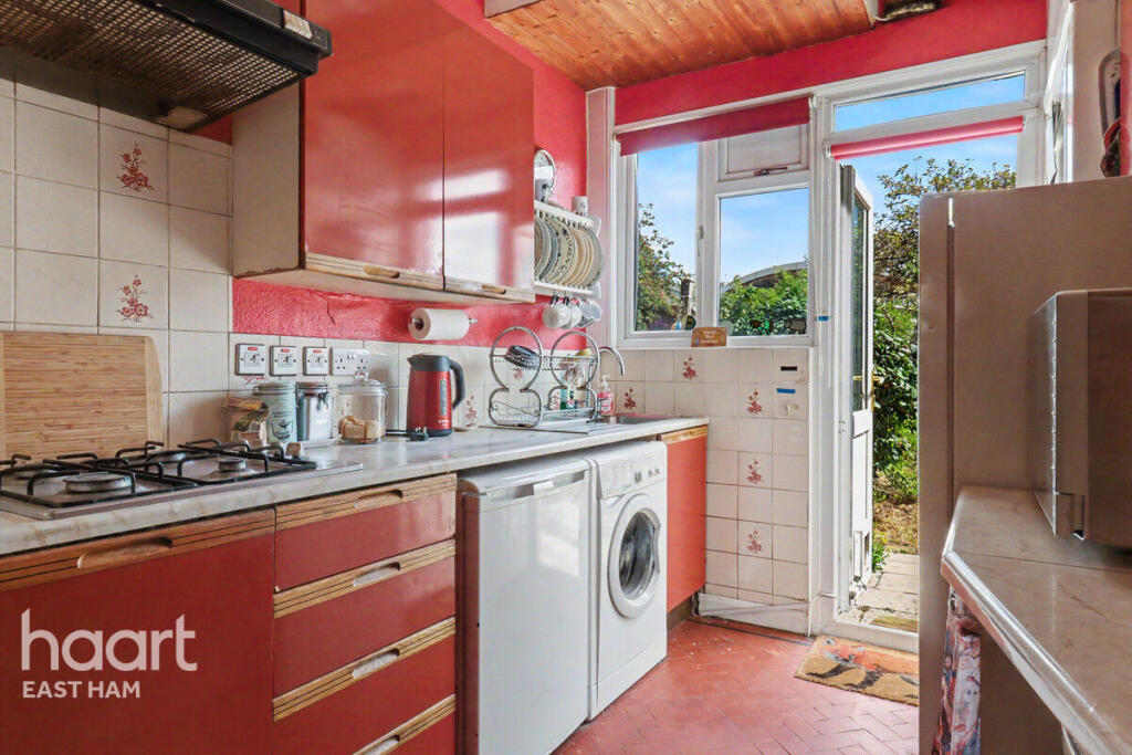 3-bed terraced on High Street South, London, £480,000