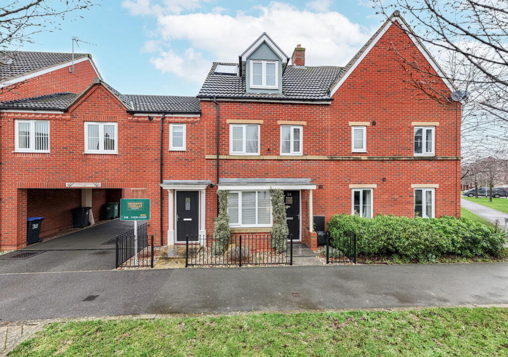 4-bed terraced on Freshman Way, Market Harborough, £340,000