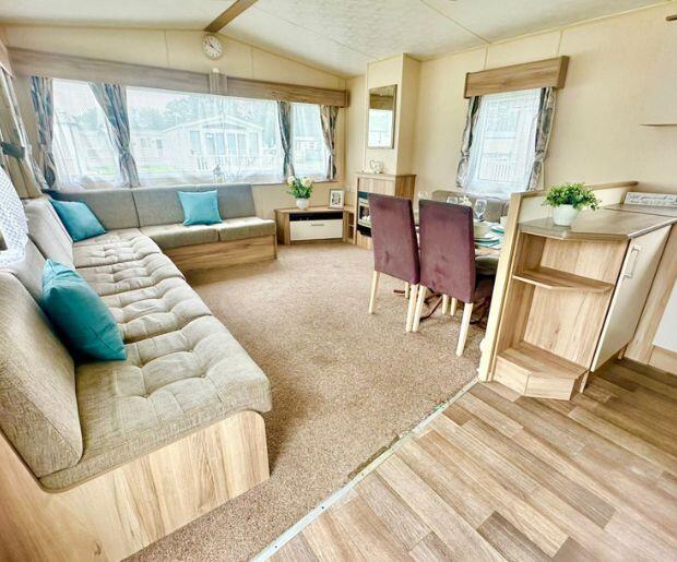 3-bed caravan on Hoburne Bashley Holiday Park, £34,995