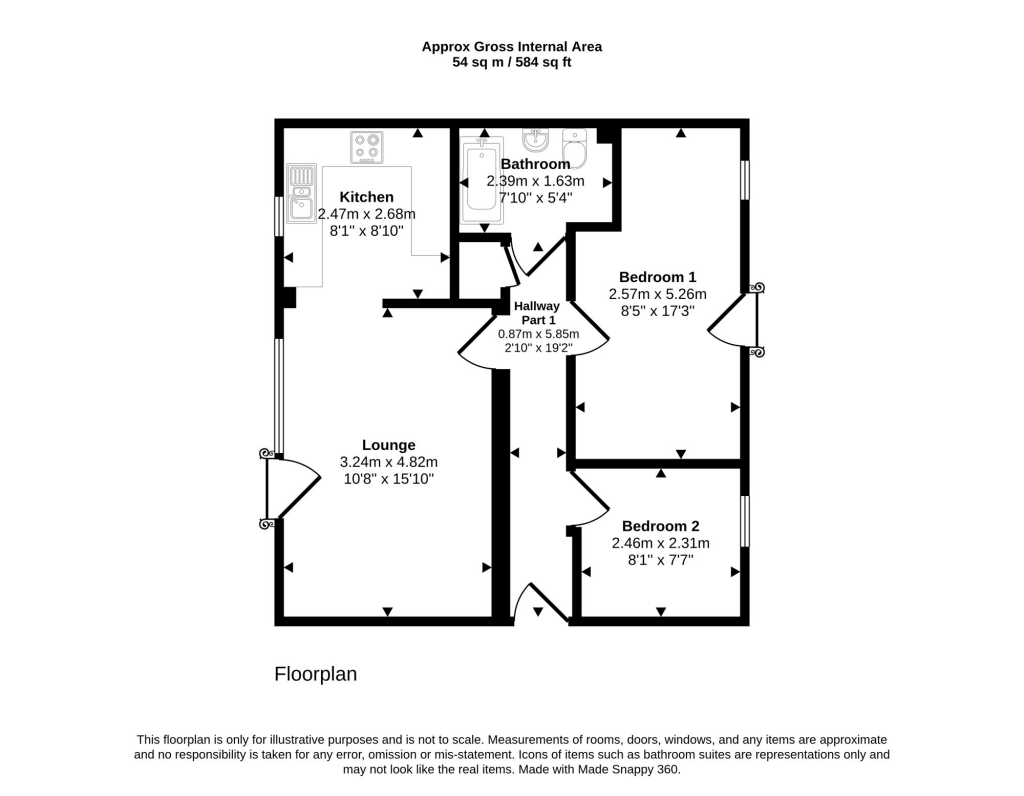 Apartment in Stockton-on-Tees - View 2