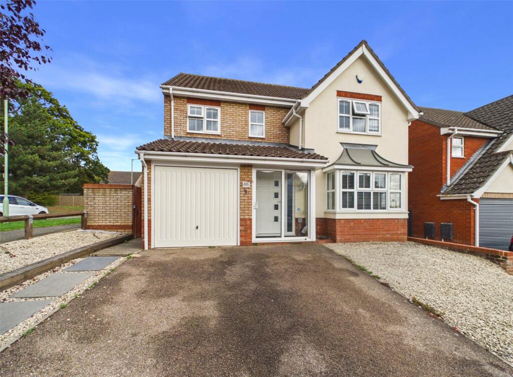 4-bed detached on Richard Burn Way, Sudbury, Suffolk, CO10, £425,000