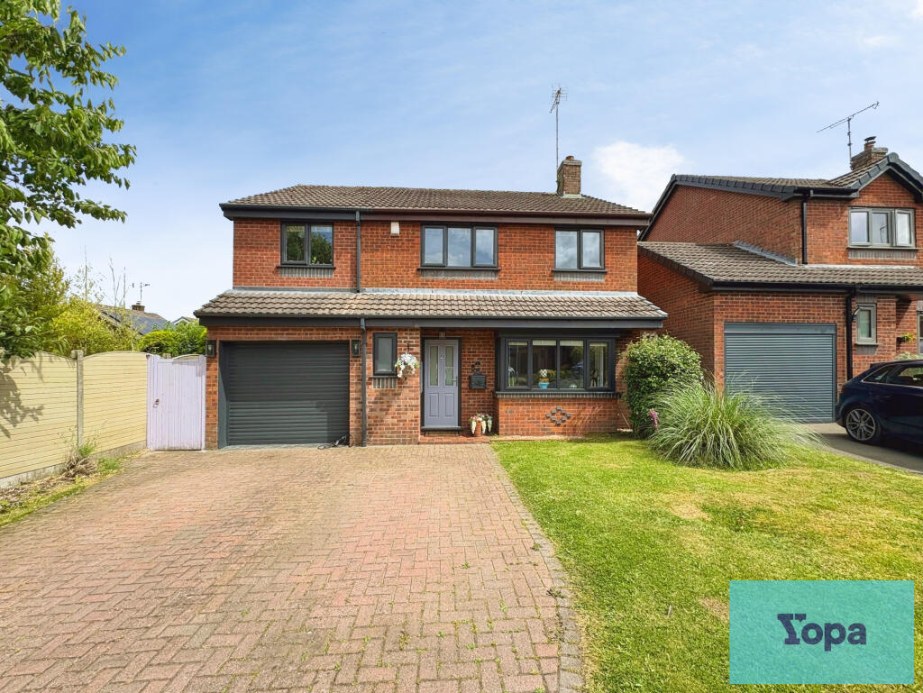 4-bed detached on Lancaster Avenue, Fulford, Stoke-on-trent, ST11, £450,000