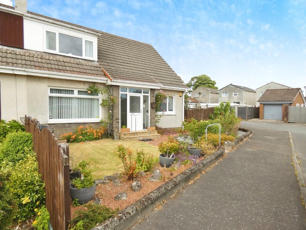 4-bed semi-detached on Underwood, Kilwinning, Ayrshire, KA13, £205,000