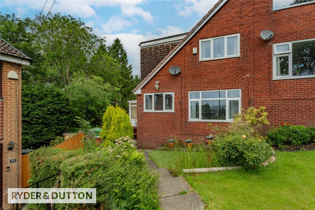 4-bed semi-detached on Dovecote Lane, Springhead, Saddleworth, OL4, £250,000