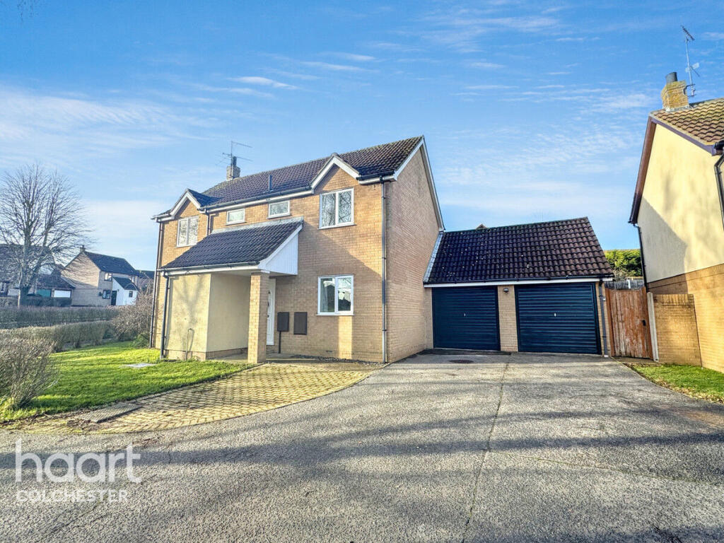 4-bed detached on Longridge, Colchester, £425,000