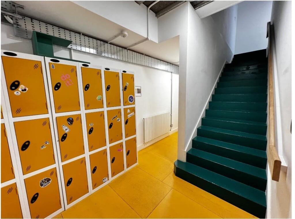 lockers - stairs to downstairs and toilets.jpeg
