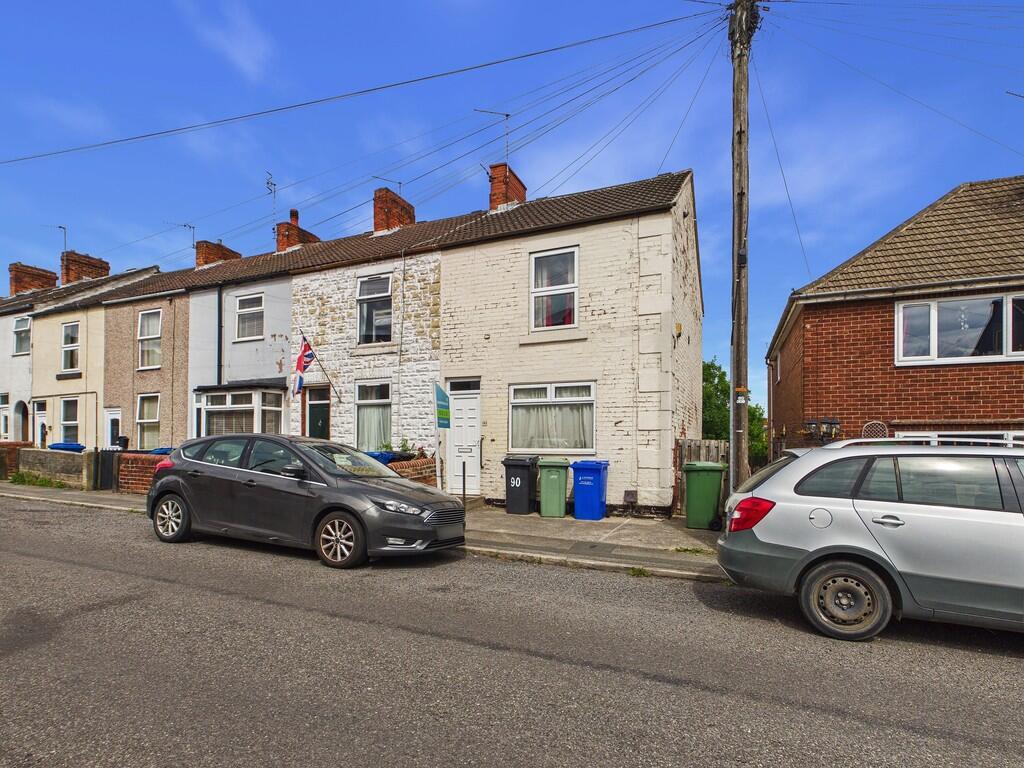 2-bed terraced on South Street North, New Whittington, £80,000