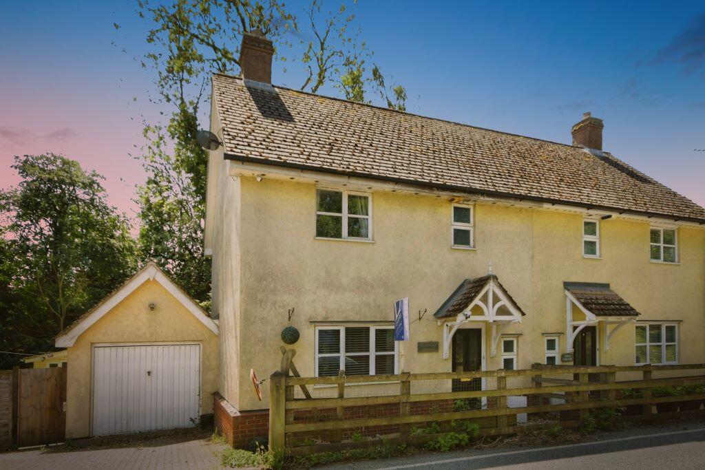 3-bed semi-detached on Leather Lane, Great Yeldham, Halstead, £300,000