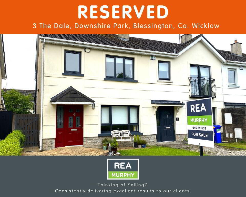 Main image of property: 3 The Dale, Downshire Park, Blessington