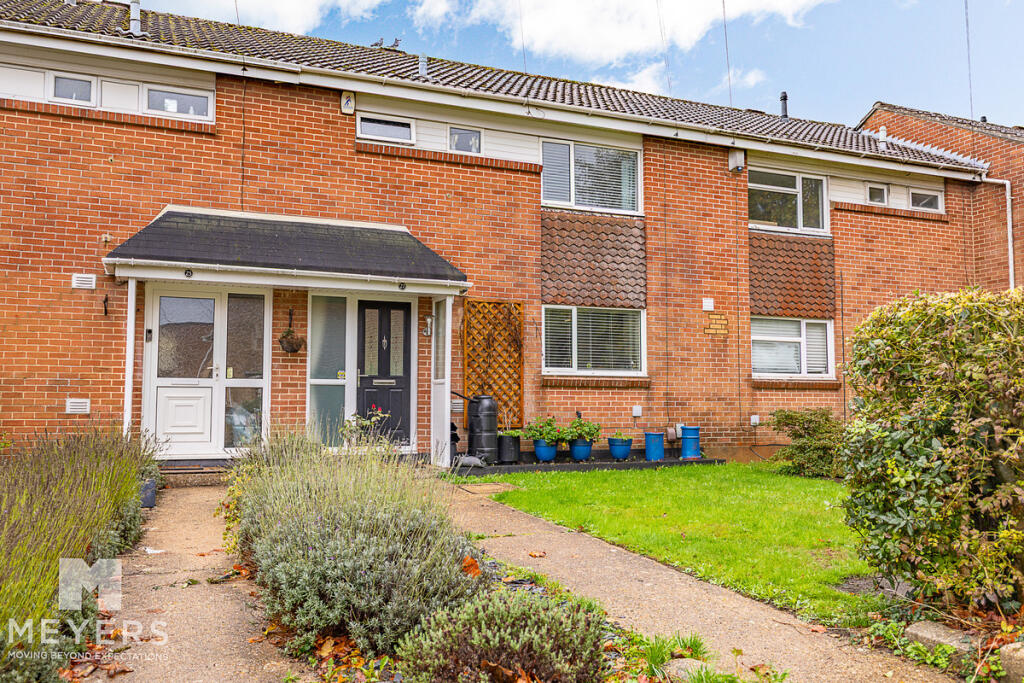 2-bed terraced on Noble Close, Bournemouth, BH11 8QY, £280,000