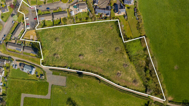 Aerial view of site