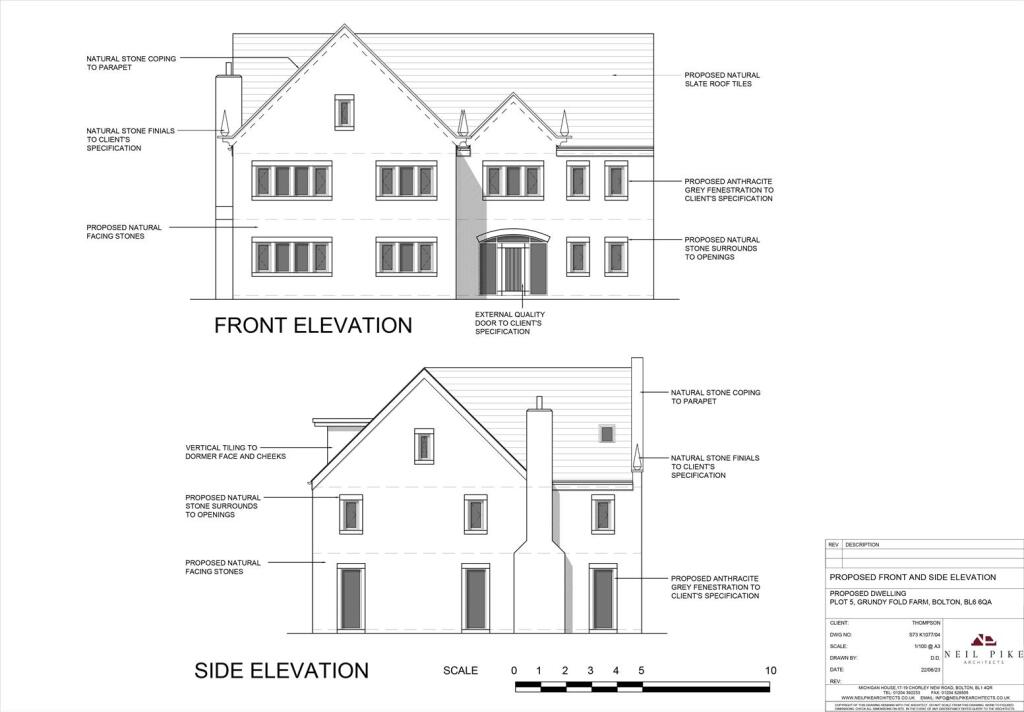 Plot for sale in Grundy Fold, Horwich, Bolton, BL6 - View 4