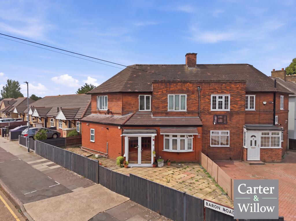 4-bed semi-detached on Baron Road, Dagenham, £500,000