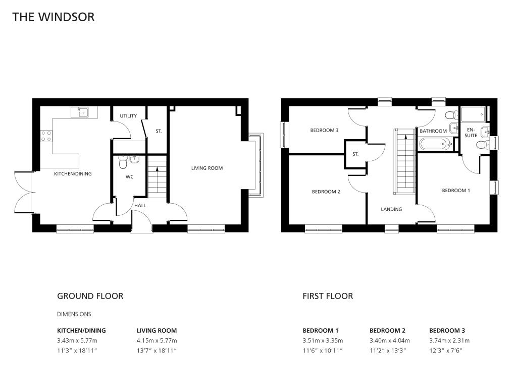 Plot 110, Sorrel Lane, Wixams, Bedfordshire, Wixams, Bedfordshire, Bedfordshire, MK45 3XH photo 2