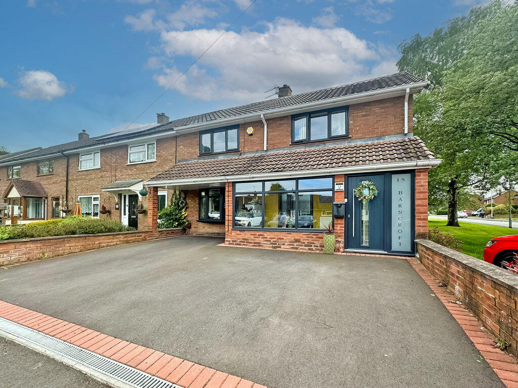 3-bed terraced on Barncroft, Great Wyrley, £270,000