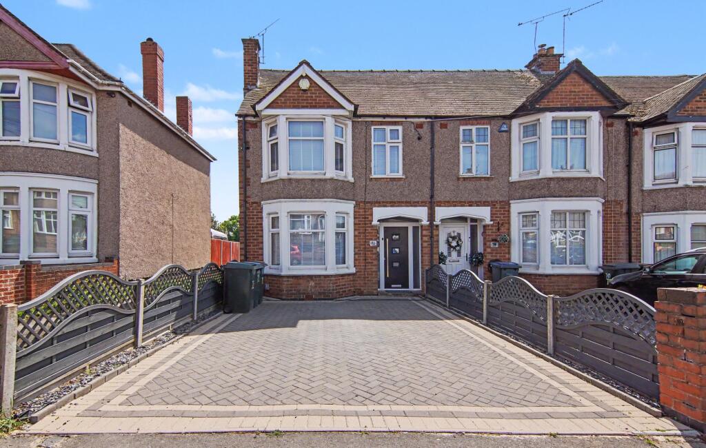 3-bed terraced on The Scotchill, Coventry, CV6, £280,000