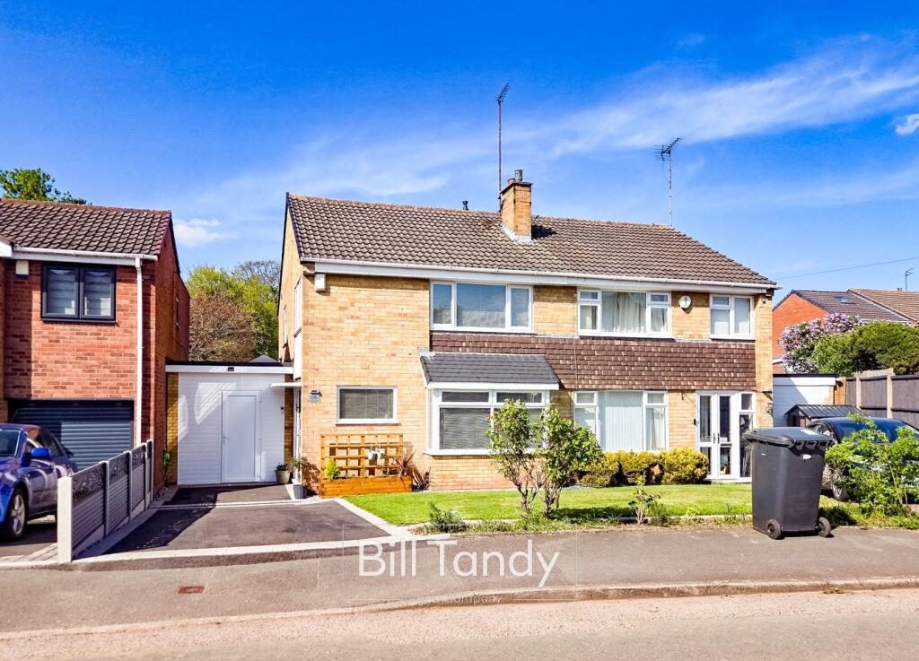 3-bed semi-detached on Netherstowe Lane, Lichfield, WS13, £350,000