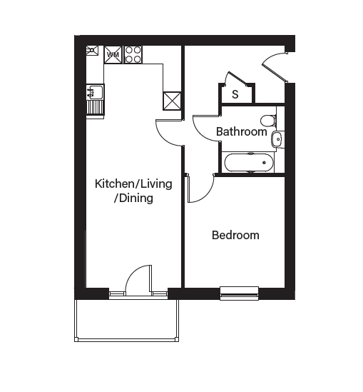 Plot 1, Flat 2, 14 Seedling Way, Kings Hill, West Malling, Kent photo 2