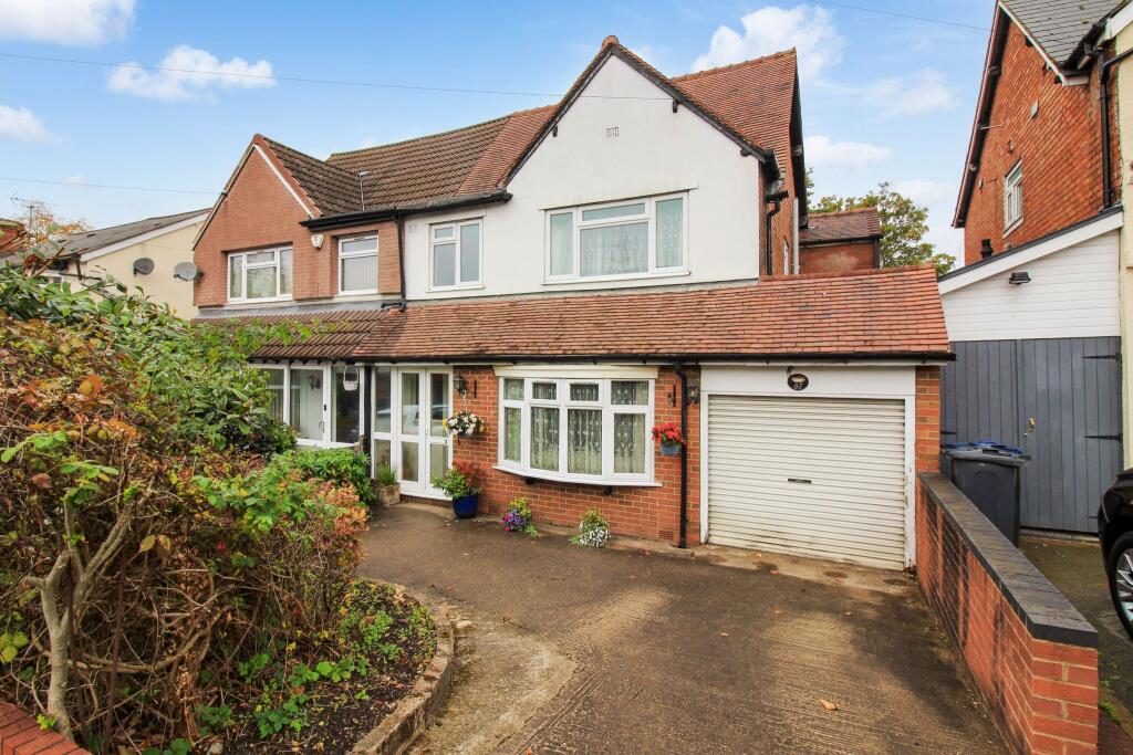 4-bed semi-detached on Cole Bank Road, Hall Green, Birmingham, B28, £410,000