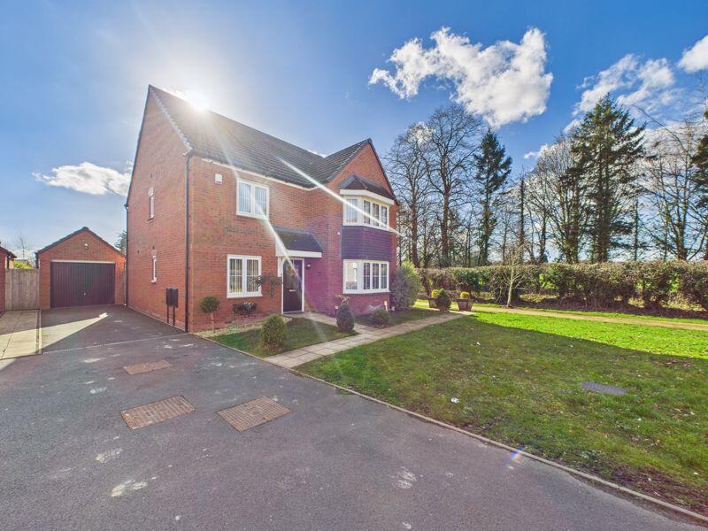 5-bed detached on Crab Apple Lane, Shifnal, Shropshire, TF11 8GD, £425,000