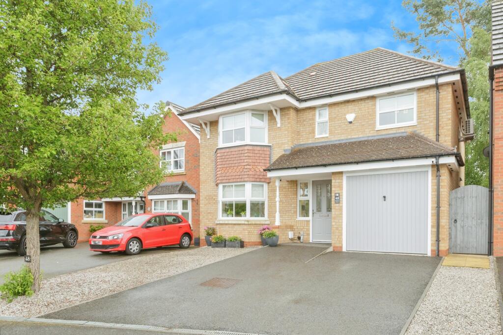 4-bed detached on Brindley Close, Stoney Stanton, LE9, £415,000