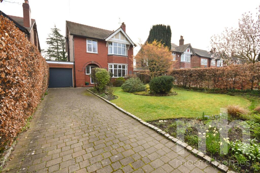 3-bed detached on CLUMBER ROAD, Poynton, SK12 1NW, £680,000