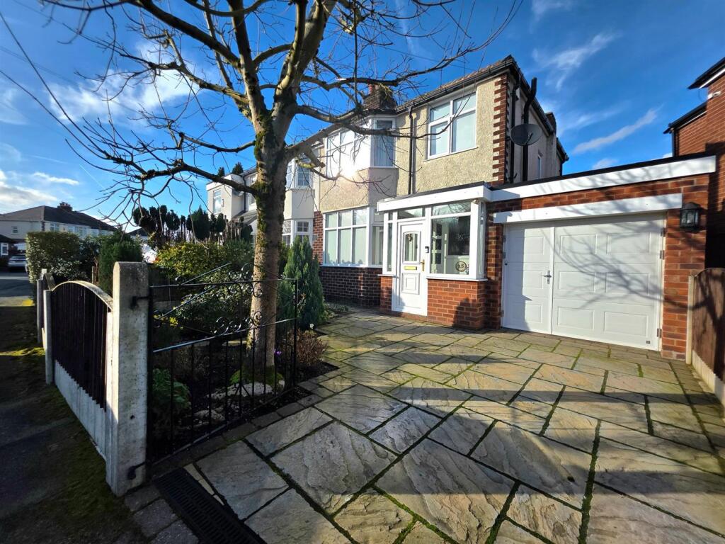 2-bed semi-detached on The Oval, Heald Green, £365,000