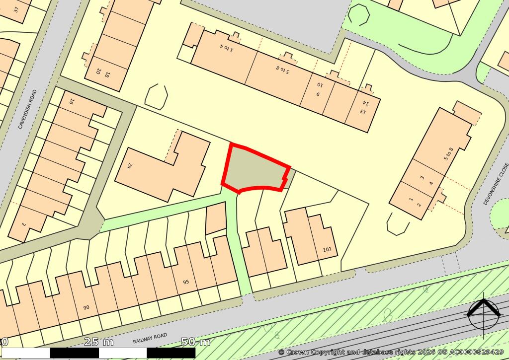 Main image of property: Land on the North Side of 99 Railway Road, Urmston, Manchester, Greater Manchester M41 0YD