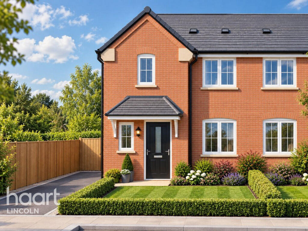 3-bed semi-detached on Ridings Park, Market Rasen, £235,000