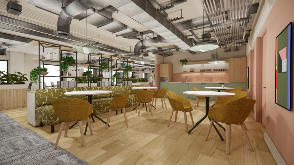 Enterprise Wharf, Innovation Birmingham - 4th Floor CGI